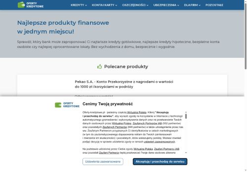 Najtańszy kredyt gotówkowy