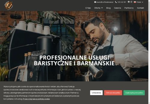 Coffee break - usługi baristyczne i barmańskie