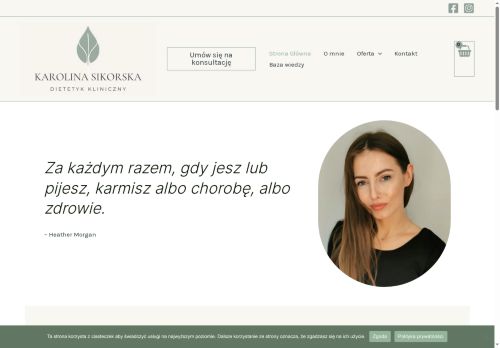 Dietetyk online, układanie diety online