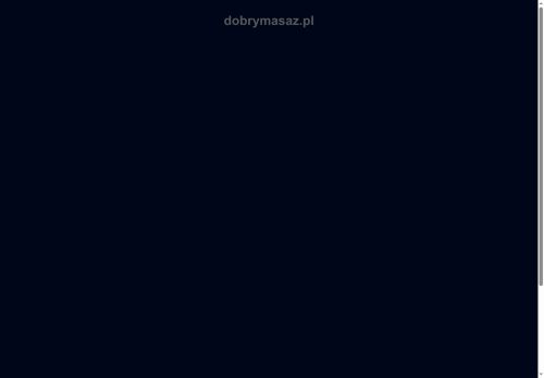 Dobry masaż dla Ciebie