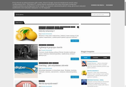 Zdrowie Potezne doskonale - Blog