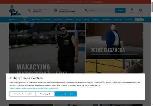 Koszulka Everlast, dresy męskie komplet Duży Lolek