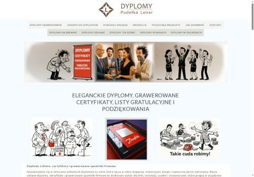 Grawerowane dyplomy ,certyfikaty i statuetki. Producent. Niskie ceny.