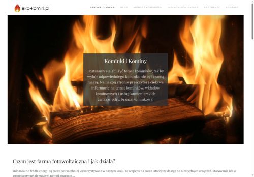 Eko komin Serwis o kominkach i kominach