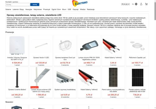 Elektriko akumulatory i oprawy LED