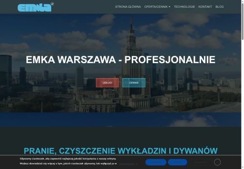 EMKA pranie wykładzin czyszczenie dywanów