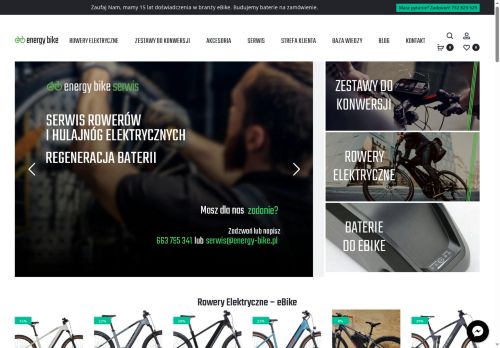 Energy Bike Cube rower elektryczny, zestawy do konwersji