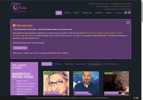 Wróżby online i wróżki online