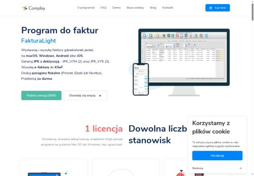 Fakturowanie Windows dla zwolnionych z VAT
