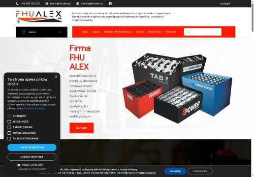 FHU ALEX akumulatory żelowe
