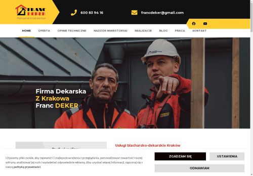 Franc deker firma dekarska z Krakowa
