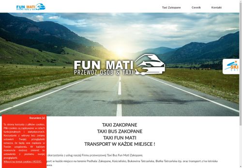 Taxi Zakopane Taxi Bus Zakopane