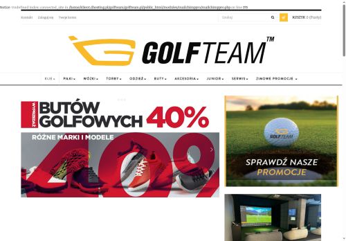 Sprzęt i akcesoria do gry w golfa