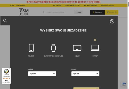 GSM HURT akcesoria gsm