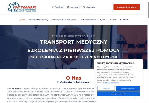 Transport Medyczny Warszawa