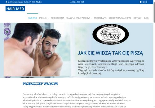 Przeszczep włosów FUE