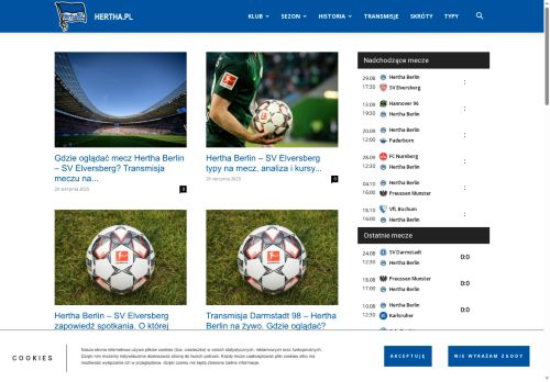 Hertha Berlin, Polski portal o Hertha BSC.