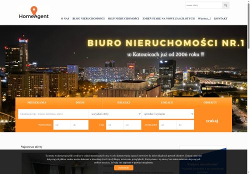 HomeAgent biuro nieruchomości Katowice nr.1 od 2006 roku