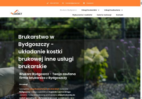 Jarbet profesjonalne układanie kostki brukowej