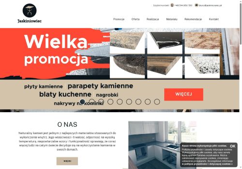 Zakład kamieniarski Jaskiniowiec
