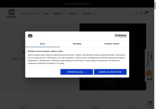 Kapaga dekoracje metalowe