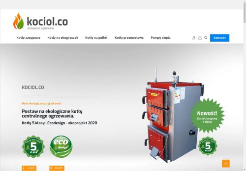 Kocioł co - Kotły 5 klasy i Ecodesign