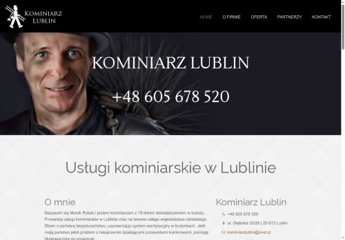 Kominiarz Marek Rybak