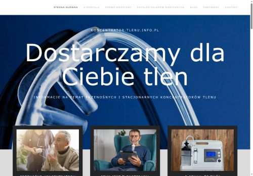  informacje na temat koncentratorów tlenu