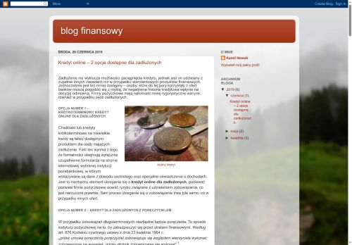 Blog finansowy