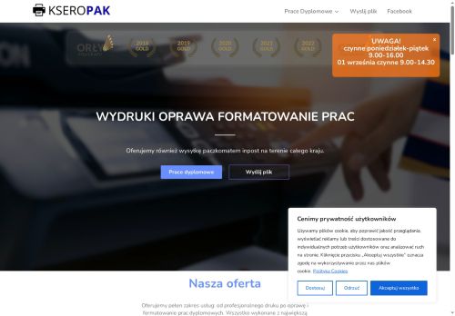 Kseropak wydruki dla firm