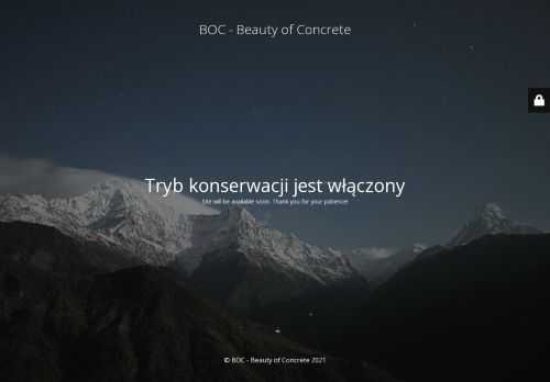 Lampy betonowe z betonu architektonicznego BOC
