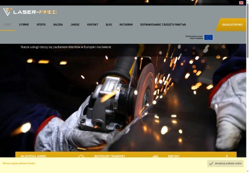 Laser Prec Wycinanie laserowe, Cięcie blach Bydgoszcz