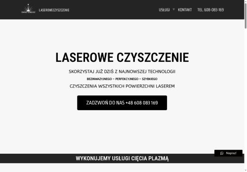 Laserowe czyszczenie