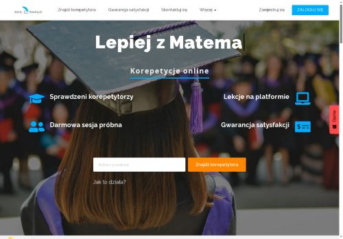 Lepiej z nauką, czyli korepetycje online