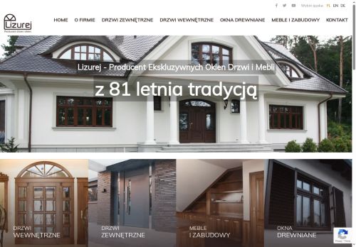 Lizurej Producent drzwi drewnianych na wymiar