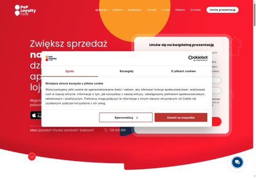 Mobilny Program lojalnościowy - Aplikacja mobilna android iOS
