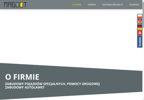 MAGOOT zabudowy pojazdów specjalnych