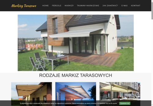 Jeśli pergole i markizy tarasowe to tylko u nas