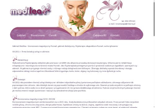 Medilea rehabilitacja