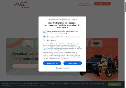 Moto Trade Najlepsze ogłoszenia dla Motocyklistów