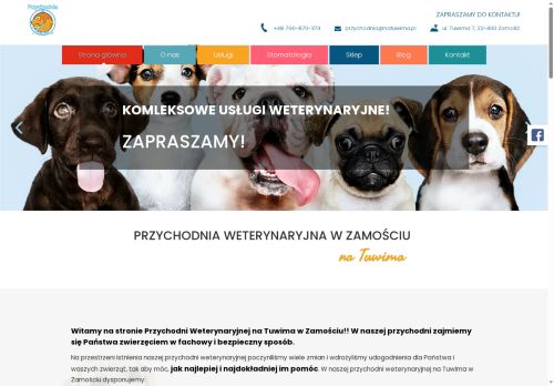 Przychodnia weterynaryjna Zamość na Tuwima