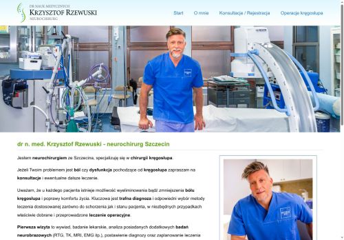 Neurochirurg Szczecin Krzysztof Rzewuski