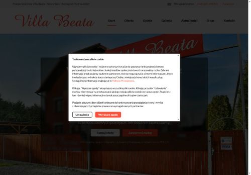 Noclegi Nowy Sącz Villa Beata