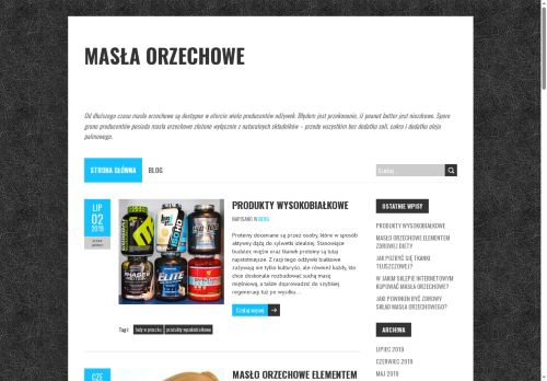 Masło orzechowe