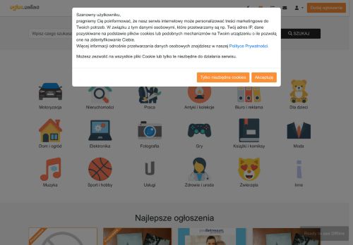 Ogłoszenia lokalne