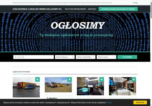 Darmowy portal ogłoszeniowy ogłosimy