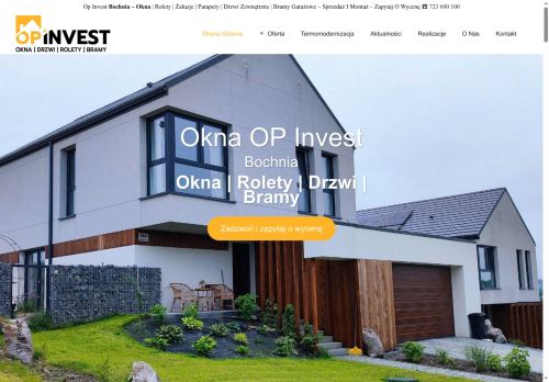 Op Invest Okna Drzwi Rolety Bramy
