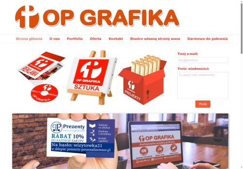 OP Grafika - Przerabianie zdjęć i projekty materiałów reklamowych