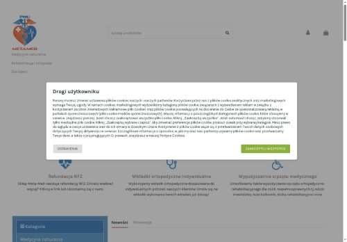 Profesjonalny internetowy sklep medyczny