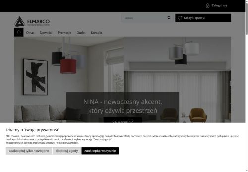 Sklep z lampami polski producent ElmarCo